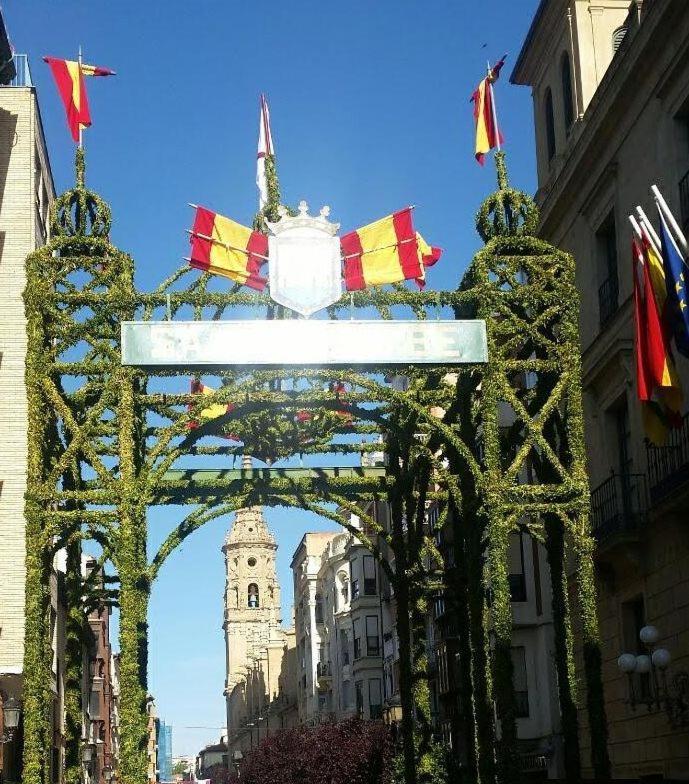 Casa Eladia Leilighet Logroño Eksteriør bilde